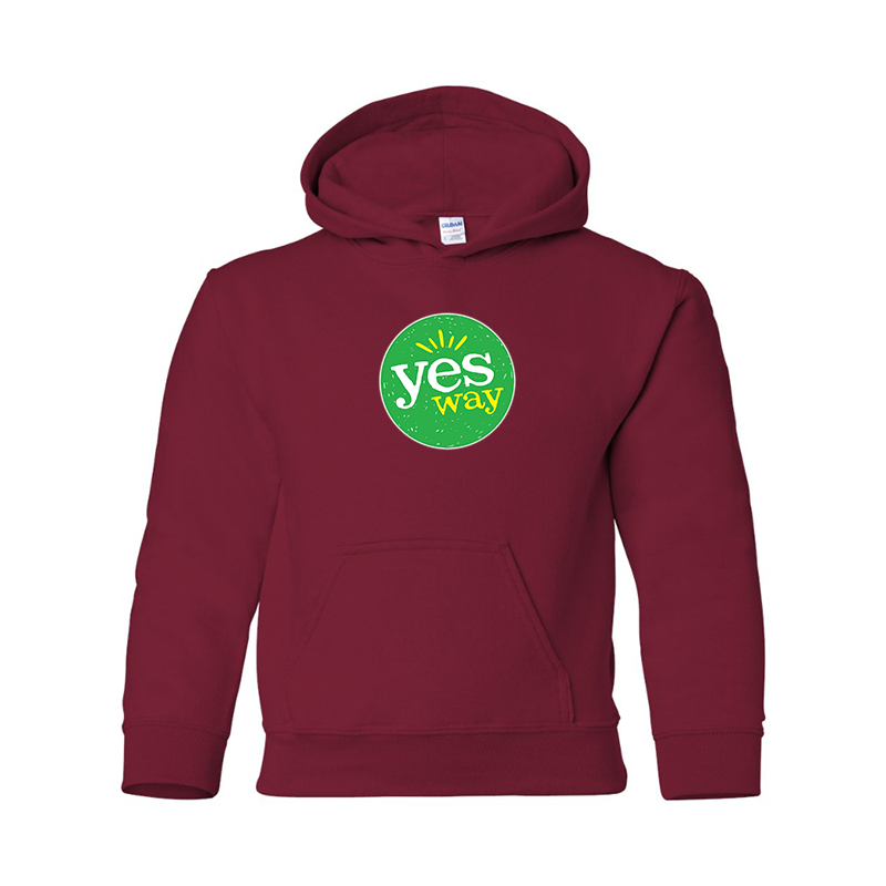 Youth's Yes Way  Gildan Heavy Blend Hooded Sweatshirt