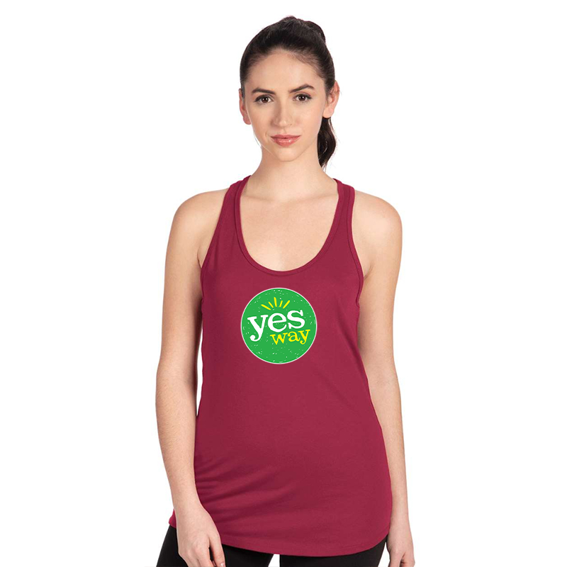 Women's Yes Way  Next Level Ideal Racerback Tank