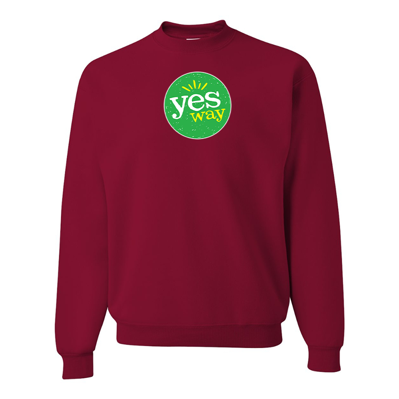 Men's Yes Way JERZEES NuBlend Crewneck Sweatshirt