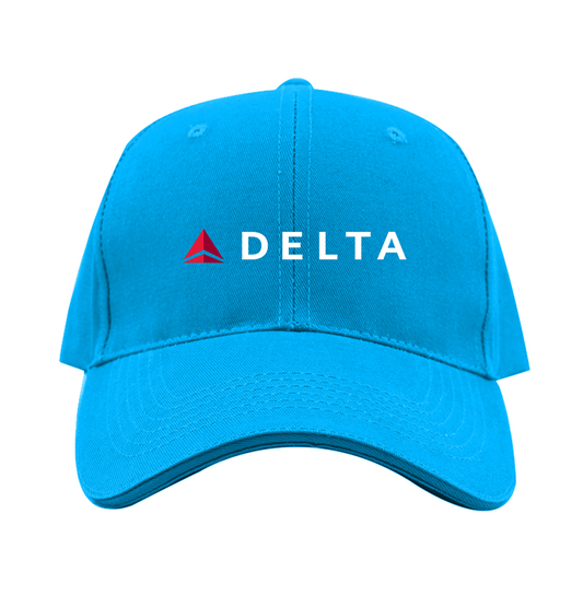 Delta Airlines Dad Baseball Cap Hat