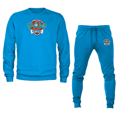 Men's Paw Patrol Crewneck Sweatshirt Joggers Set