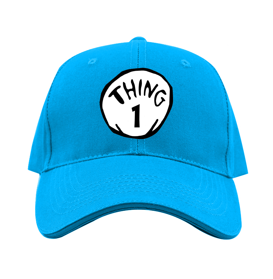 Dr. Suess Thing 1 Dad Baseball Cap Hat