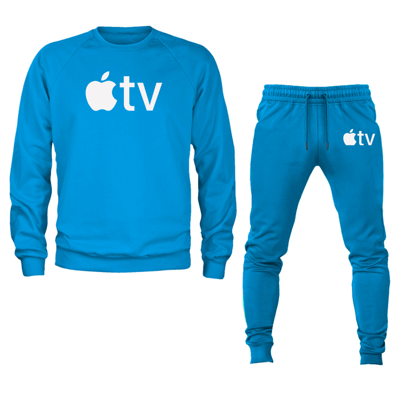 Men's Apple TV  Crewneck Sweatshirt Joggers Set