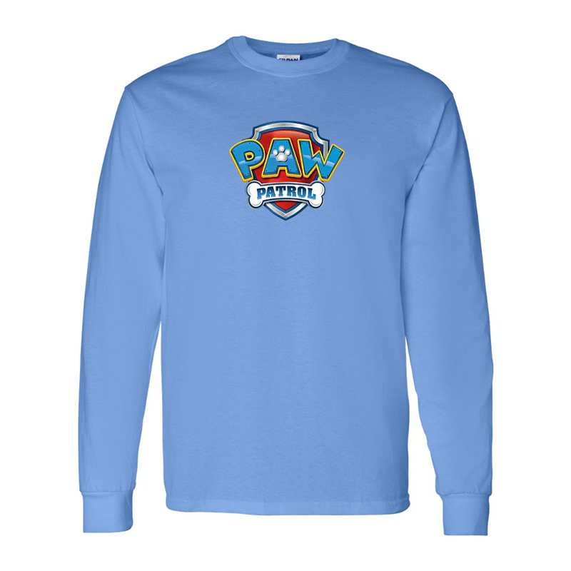 Men's Paw Patrol Gildan Heavy Cotton Long Sleeve T-Shirt