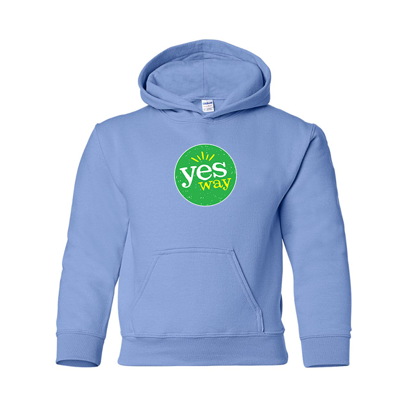 Youth's Yes Way  Gildan Heavy Blend Hooded Sweatshirt