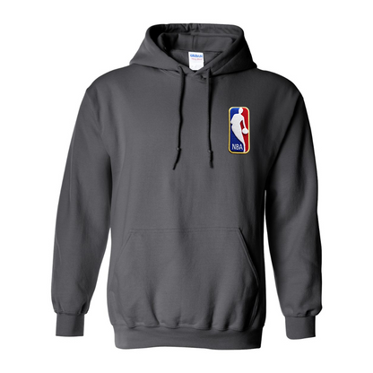 Men's NBA Embroidered Gildan Heavy Blend Hooded Sweatshirt