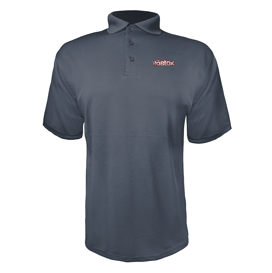 Men's Roblox Game Polyester Polos