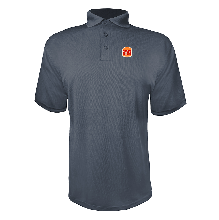 Men's Burger King Polyester Polos