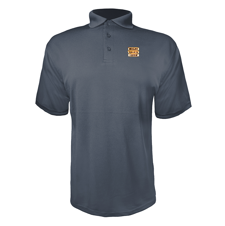 Men's Might Delete Later - J Cole Polyester Polos