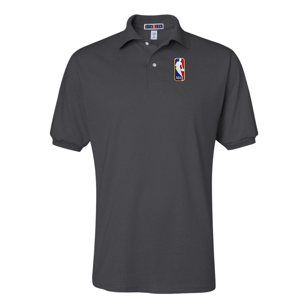 Men's NBA Embroidered JERZEES  SpotShield Polo