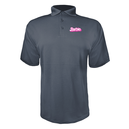 Men's Barbie Polyester Polos