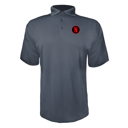 Men's Netflix Polyester Polos