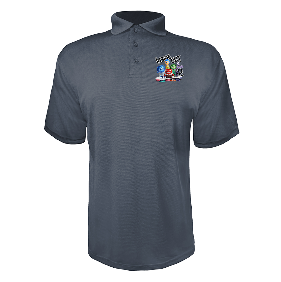 Men' Inside Out 2 Polyester Polos