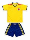 Kid’s Colombia Soccer Jersey Set