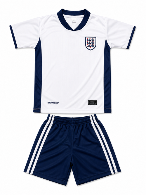 Kid’s England Soccer Jersey Set