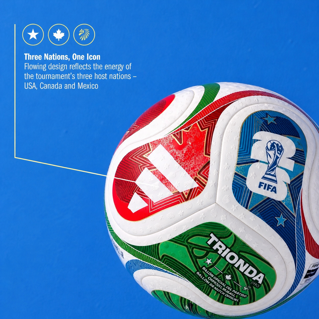 Adidas TRIONDA Pro Match Ball
