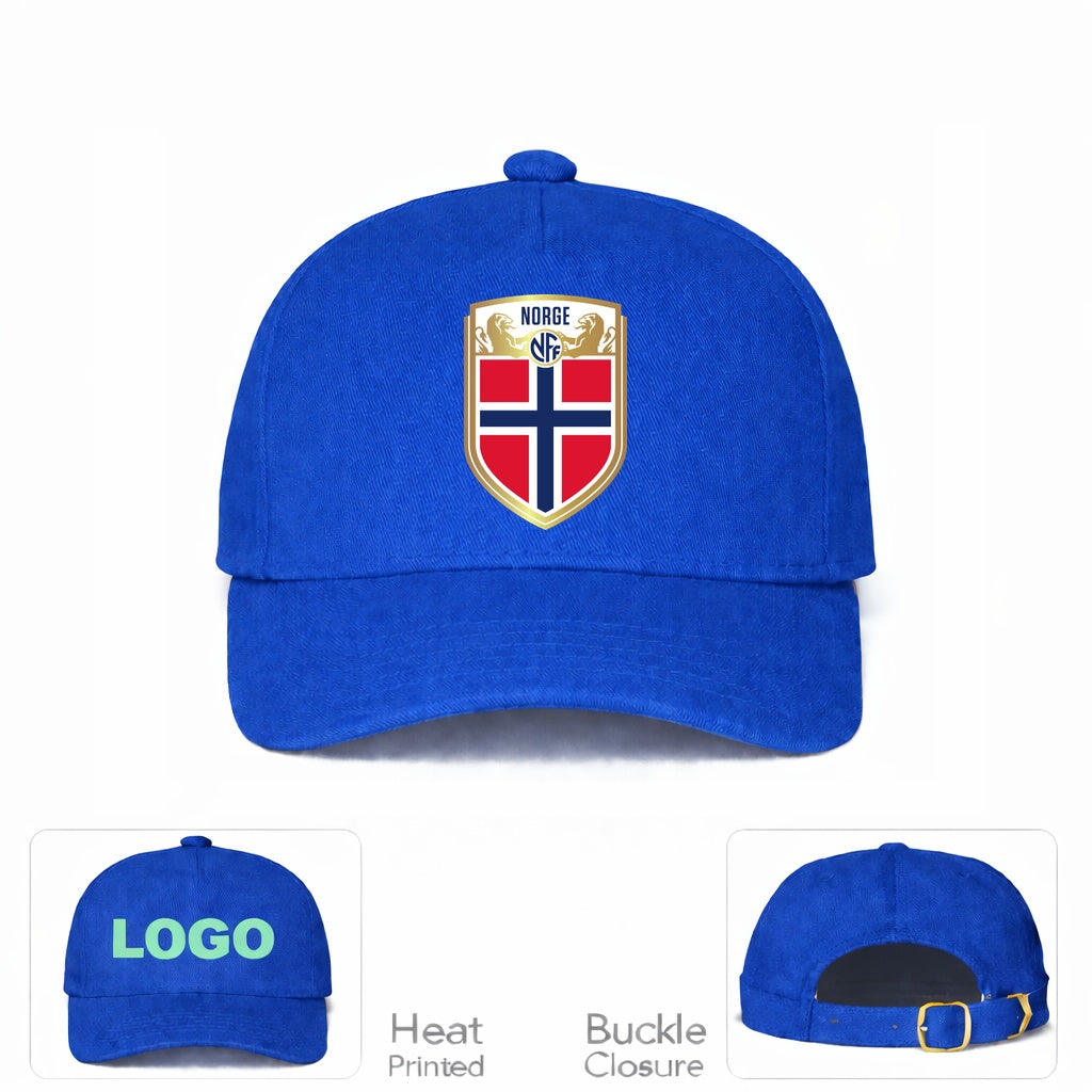 Norway Soccer Dad Baseball Cap Adjustable Buckle Hat