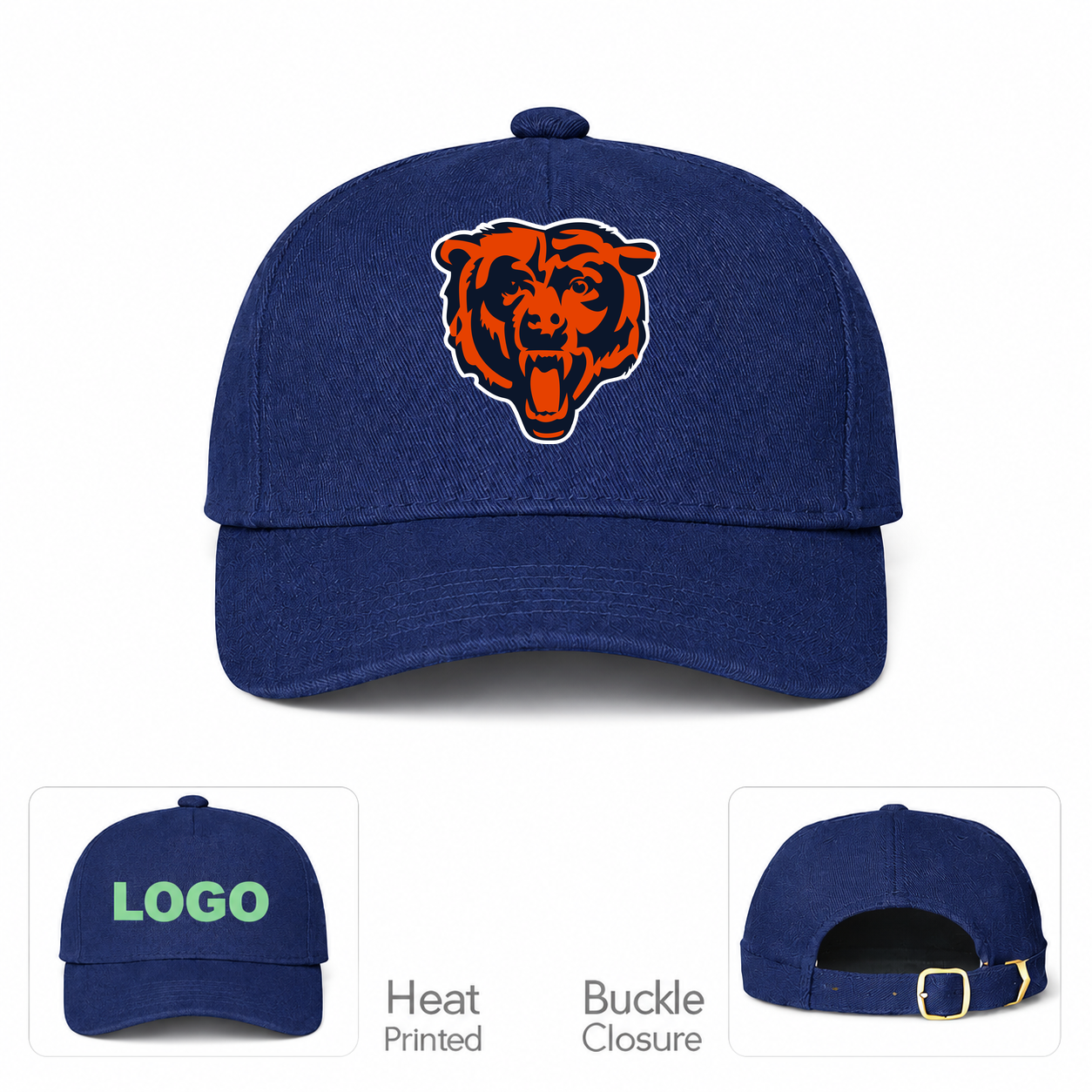 NFL Chicago Bears Baseball Cap Hat