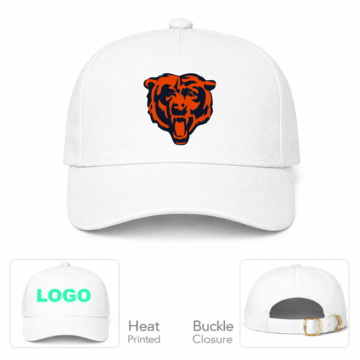 NFL Chicago Bears Baseball Cap Hat