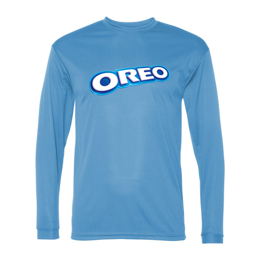 Men's Oreo Polyester Long Sleeve T-Shirt