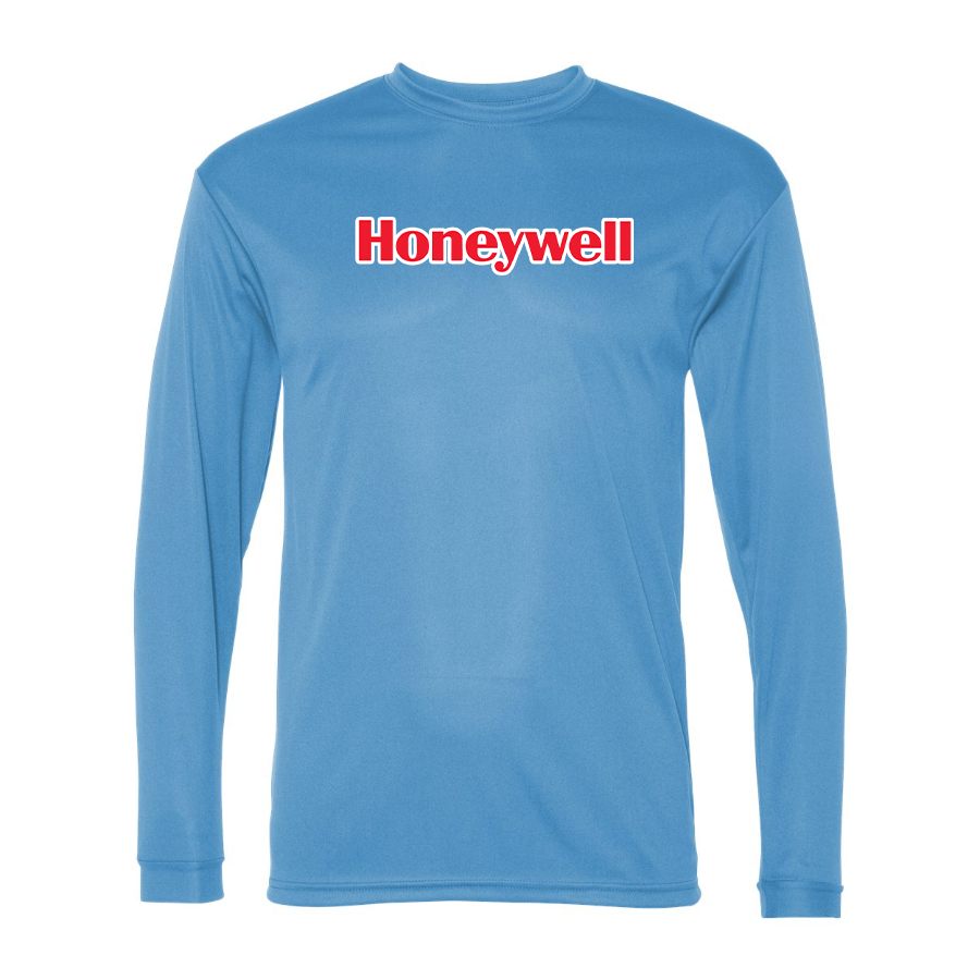 Men's Honeywell  Polyester Long Sleeve T-Shirt