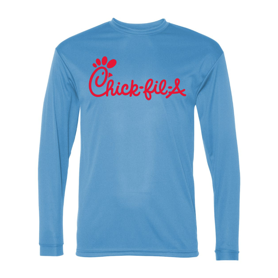 Men's Chick-fil-A  Polyester Long Sleeve T-Shirt