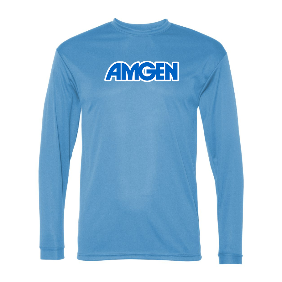 Men's Amgen Polyester Long Sleeve T-Shirt