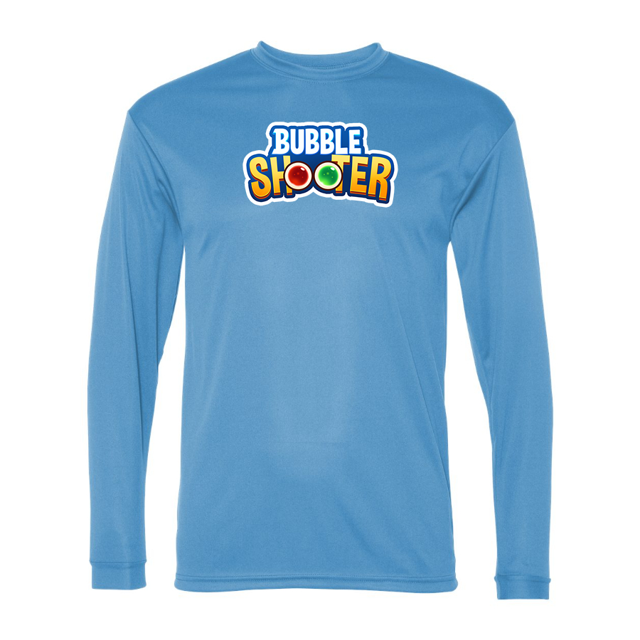 Men's Bubble Shooter Polyester Long Sleeve T-Shirt