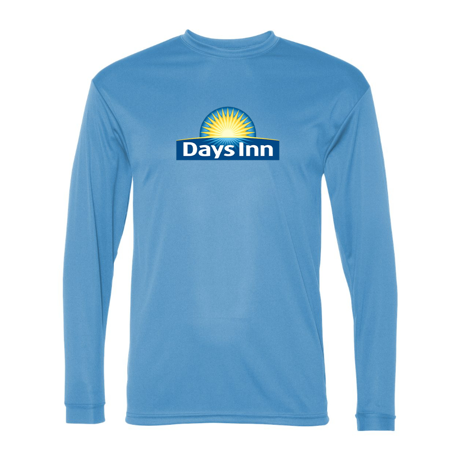 Men's Days Inn  Polyester Long Sleeve T-Shirt