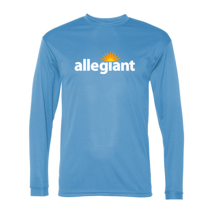 Men's Allegiant Air  Polyester Long Sleeve T-Shirt