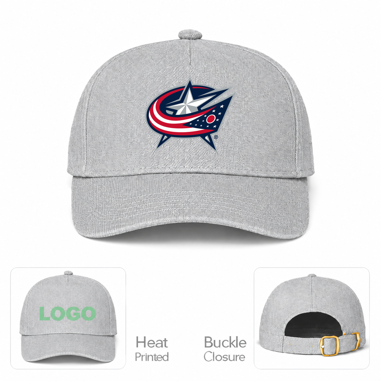NHL Columbus Blue Jackets Baseball Cap Hat