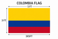 Colombia Flag 3X5 Fifa World Cup 2026