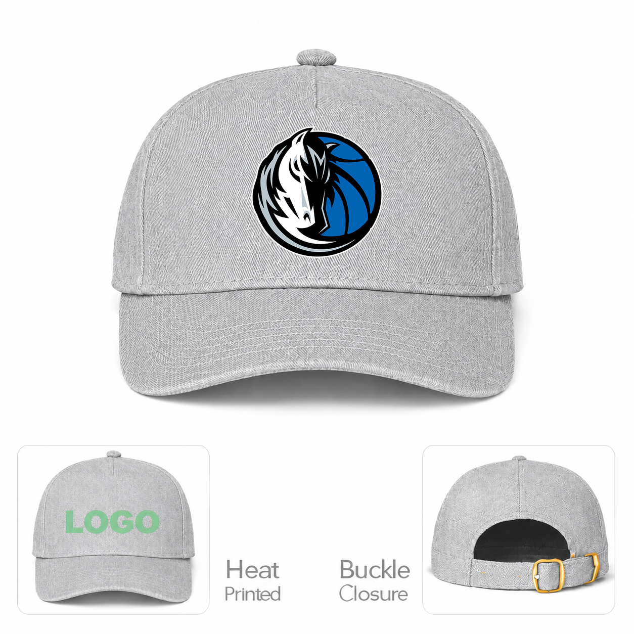 Dallas Mavericks Dad Baseball Cap Hat