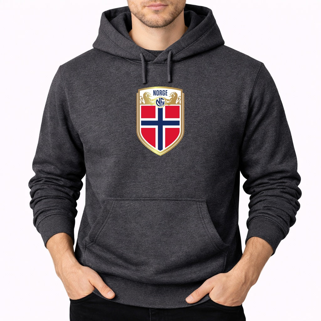 Men's Norway Soccer Pullover Hoodie