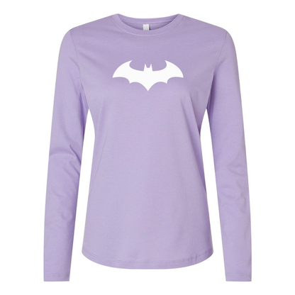 Women’s Batman BELLA CANVAS Jersey Long Sleeve Tee