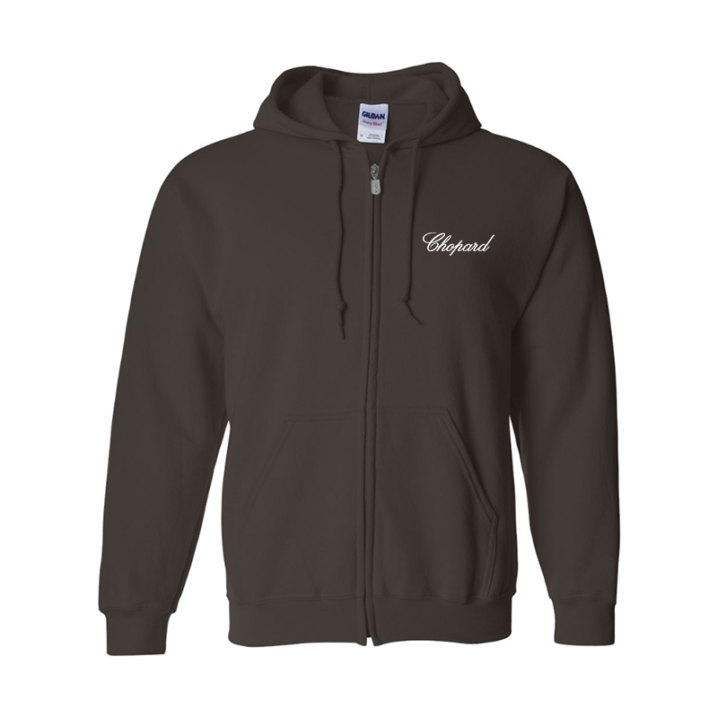 Men's Chopard  Gildan Heavy Blend Full-Zip Hooded Sweatshirt