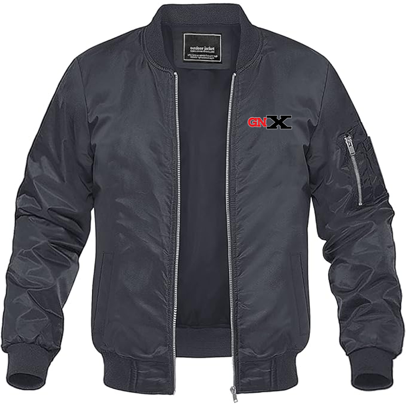 MAGNIVIT Men's GN X Lightweight Bomber Jacket Windbreaker Casual Fall Spring Outdoor Coat