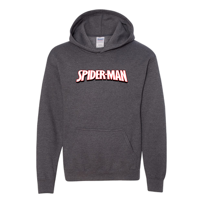 Youth's Spider Man Gildan Heavy Blend Hooded Sweatshirt