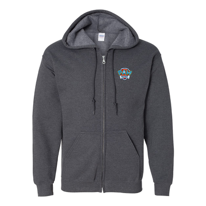 Men's Paw Patrol Gildan Heavy Blend Full-Zip Hooded Sweatshirt