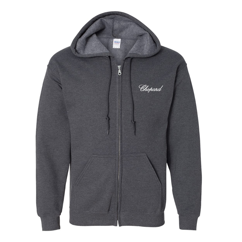 Men's Chopard  Gildan Heavy Blend Full-Zip Hooded Sweatshirt