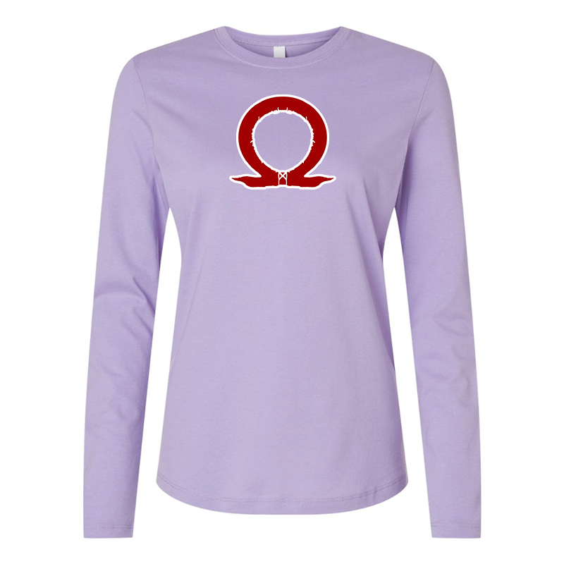 Women’s God Of War BELLA CANVAS Jersey Long Sleeve Tee
