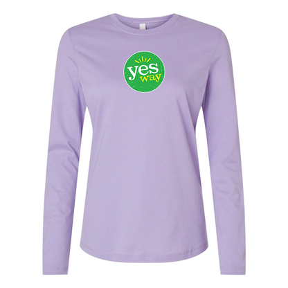 Women’s Yes Way BELLA CANVAS Jersey Long Sleeve Tee