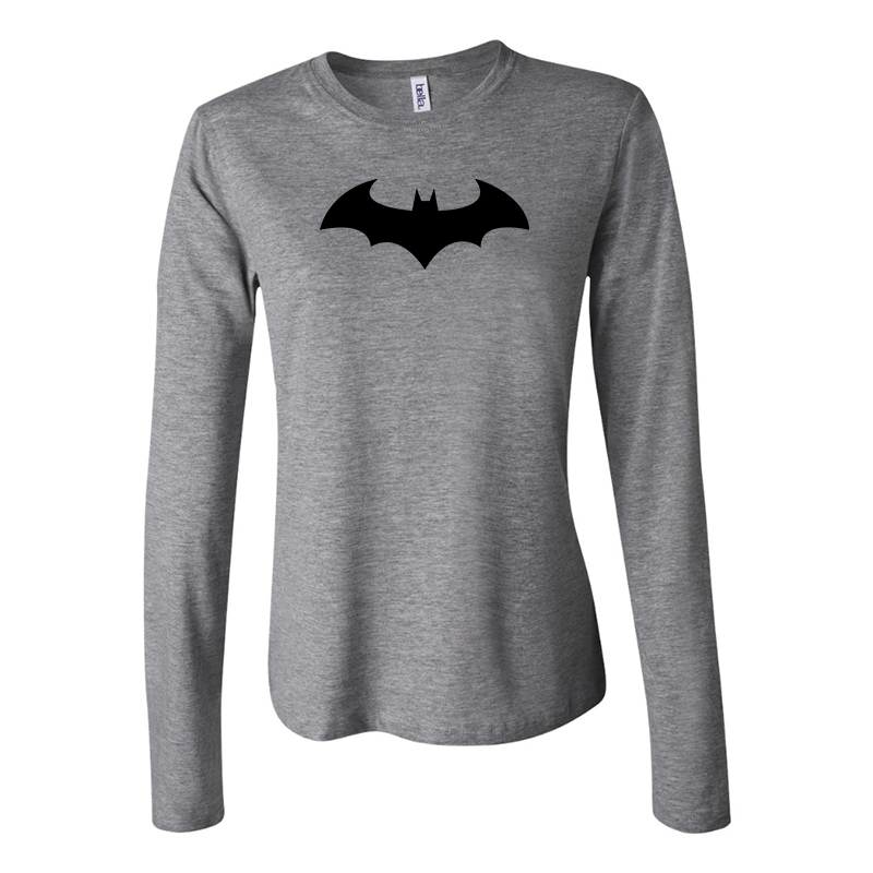 Women’s Batman BELLA CANVAS Jersey Long Sleeve Tee