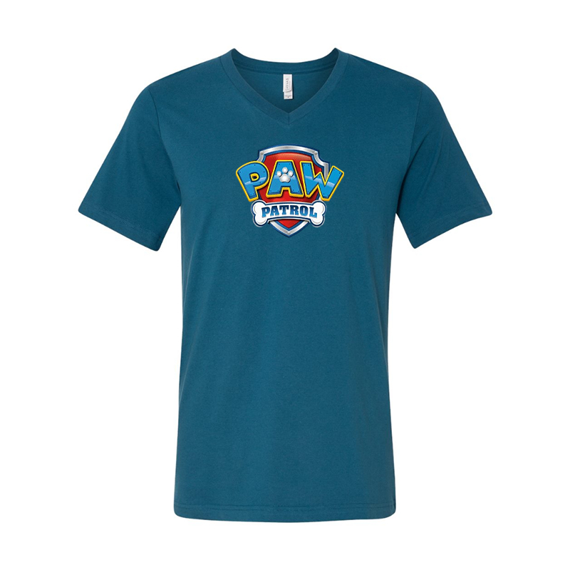 Paw Patrol BELLA  CANVAS  Jersey V-Neck Tee