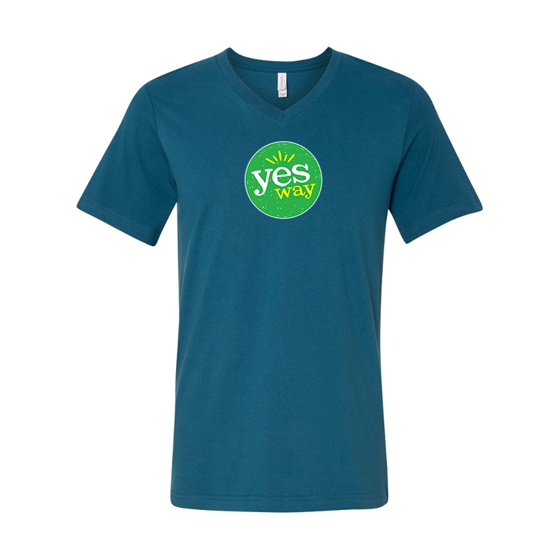 Yes Way BELLA  CANVAS  Jersey V-Neck Tee