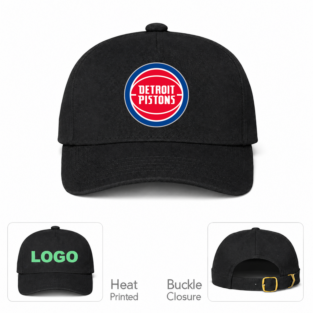 Detroit Pistons Dad Baseball Cap Hat