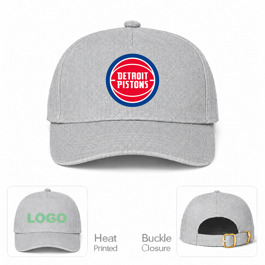 Detroit Pistons Dad Baseball Cap Hat