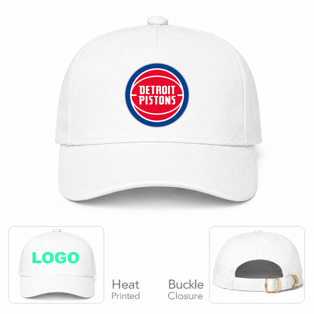Detroit Pistons Dad Baseball Cap Hat