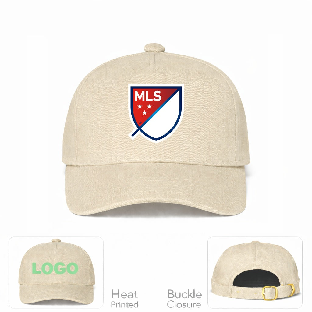 Fifa MLS Major League Soccer Dad Baseball Cap Adjustable Buckle Hat