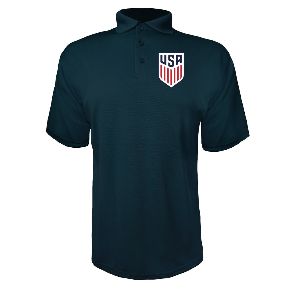 Men's Fifa USA Polyester Polos